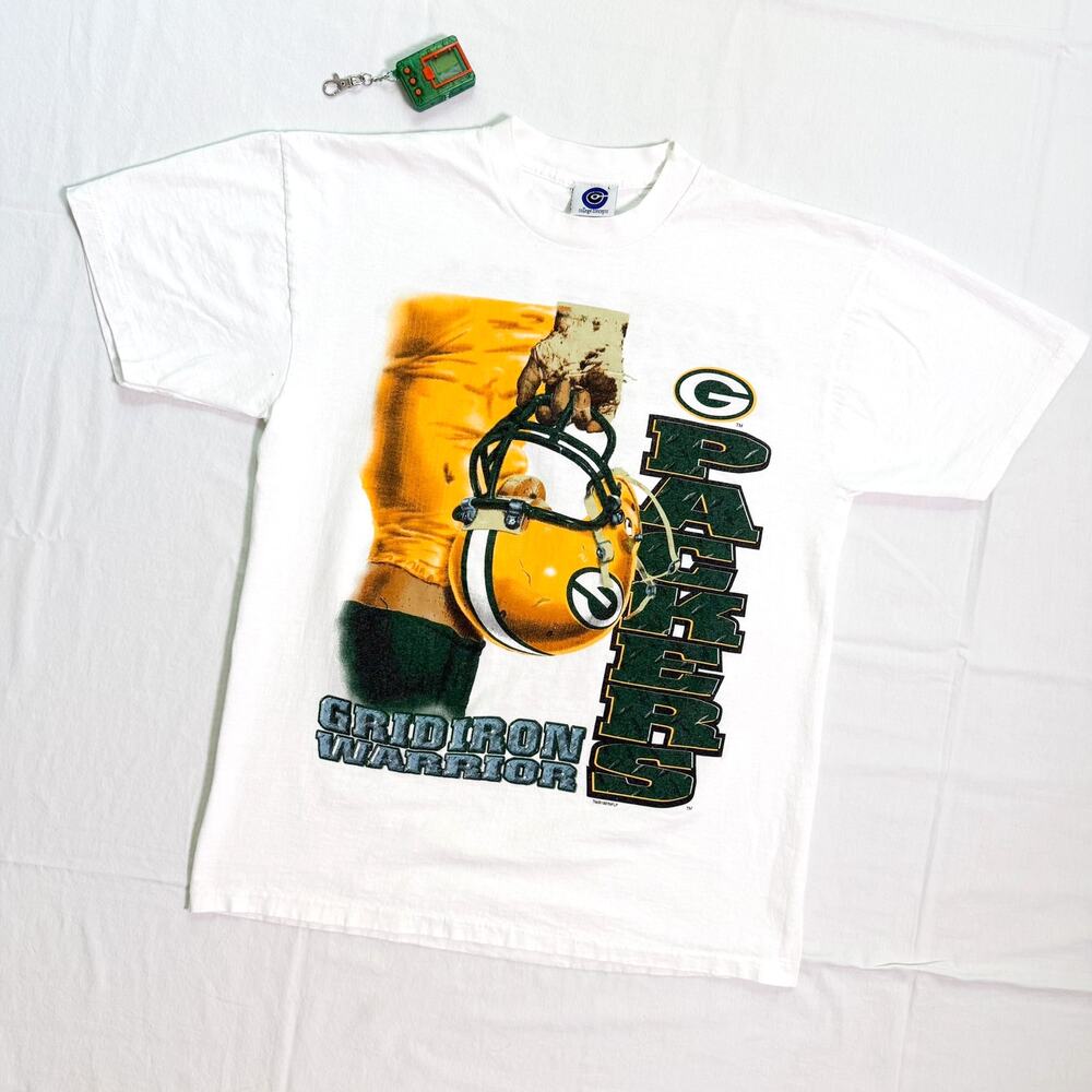 Vtg 90's Green Bay Packers NFL Football T-Shirt - L